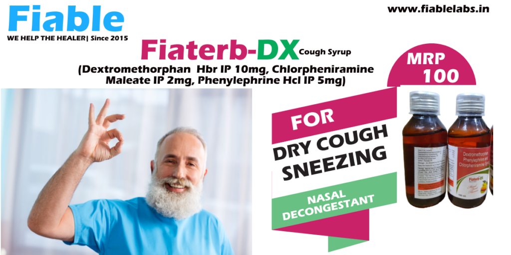 Fiaterb Dx Dry Cough syrup